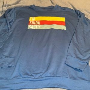 Mens pull over shirt